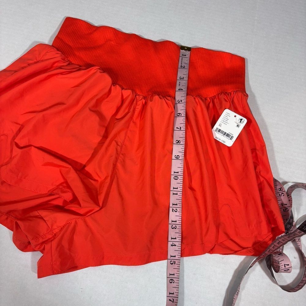 FP Movement Women's Carpe Diem Shorts NEW with tags Size XL Flame OB1850917 - Picture 15 of 15